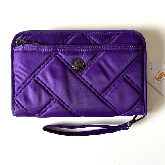 Lug Zeppelin 2 RFID Wristlet Wallet Grape Purple - Picture 5 of 11